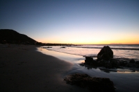 Sunset at Pringle Bay beach